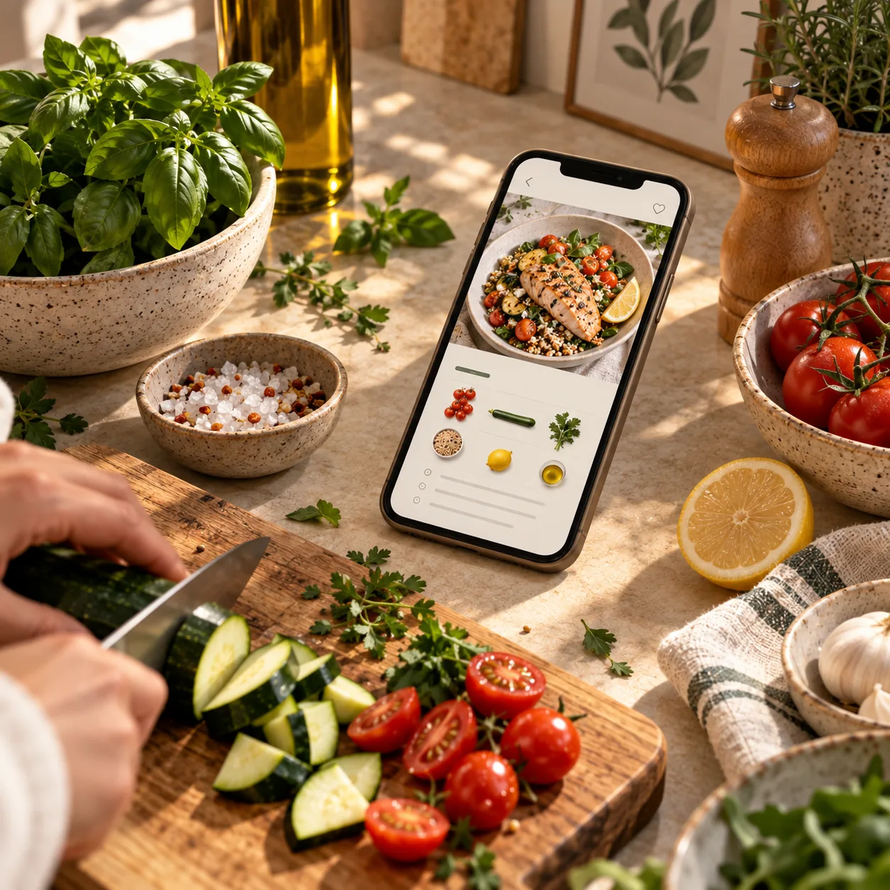 Smartphone con ricetta digitale
